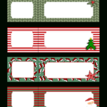 Free Printable Christmas Address Labels   Worksheets Library With Christmas Address Label Template Free