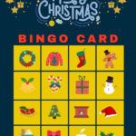 Free Printable Christmas Bingo Card Templates | Canva Inside Bingo Card Template Christmas