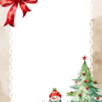 Free Printable Christmas Borders   40 Border Templates   Mom In For Christmas Border Template Free Printable