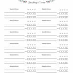 Free Printable Christmas Card Address List In Christmas Address List Template