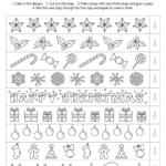 Free Printable Christmas Chains To Color | Clementine County Regarding Christmas Countdown Chain Template