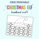 Free Printable Christmas Elf Hat Craft   The Artisan Life Within Christmas Elf Hat Template