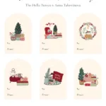 Free Printable Christmas Gift Tags Pdf | Cute And Cosy Design Inside Christmas Gift Tags Printable Template