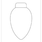 Free Printable Christmas Light Template | Diy Christmas Decoration With Regard To Christmas Bulb Template Free Printable