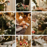 Free Printable Christmas Photo Collage Templates | Canva Regarding Christmas Collage Template Free