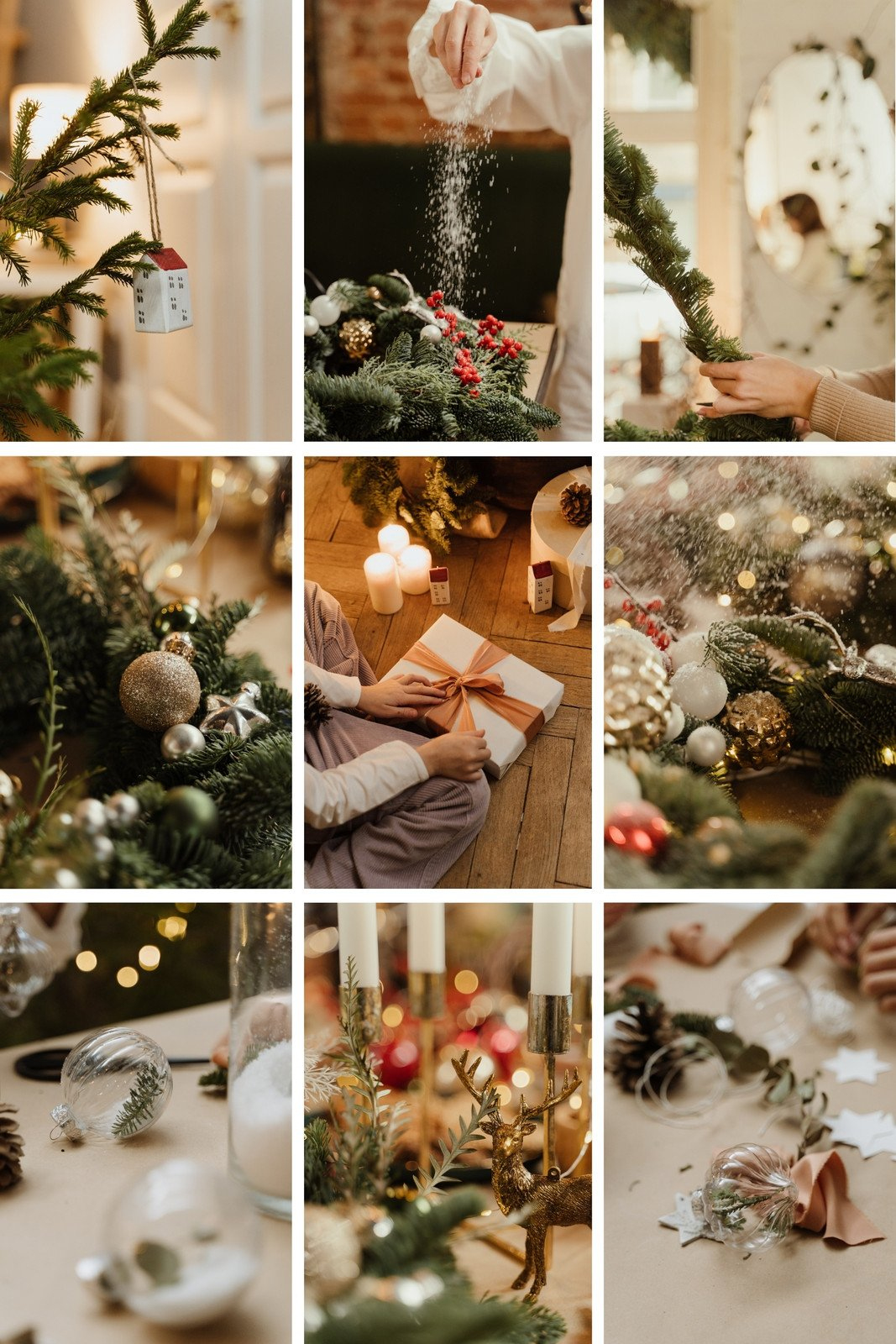 Free Printable Christmas Photo Collage Templates | Canva regarding Christmas Collage Template Free