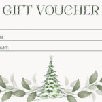 Free, Printable Custom Christmas Gift Certificate Templates | Canva For Christmas Certificate Template Free