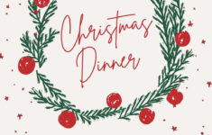 Free, Printable, Customizable Christmas Flyer Templates | Canva inside Christmas Dinner Flyer Template