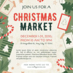 Free, Printable, Customizable Christmas Flyer Templates | Canva Inside Christmas In July Flyer Template Free