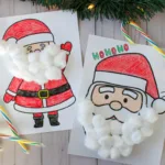 Free Printable Santa Craft  Countdown To Christmas! In Christmas Craft Template Free Download