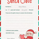 Free Printable Santa Letter Templates You Can Customize | Canva Pertaining To Blank Christmas Letter Template