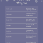 Free Simple Christmas Program Template To Edit Online For Christmas Carol Program Template