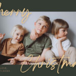 Free To Personalize Family Christmas Card Templates | Canva Throughout Christmas Card Family Photo Template