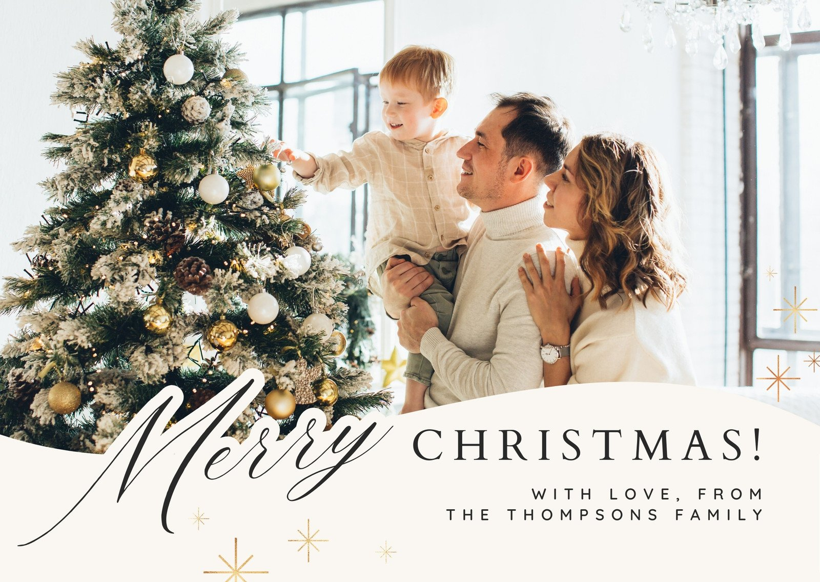 Free To Personalize Family Christmas Card Templates | Canva with regard to Christmas Family Photo Template