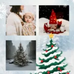 Free Winter Christmas Photo Collage Template To Edit Online Intended For Christmas Collage Template Free