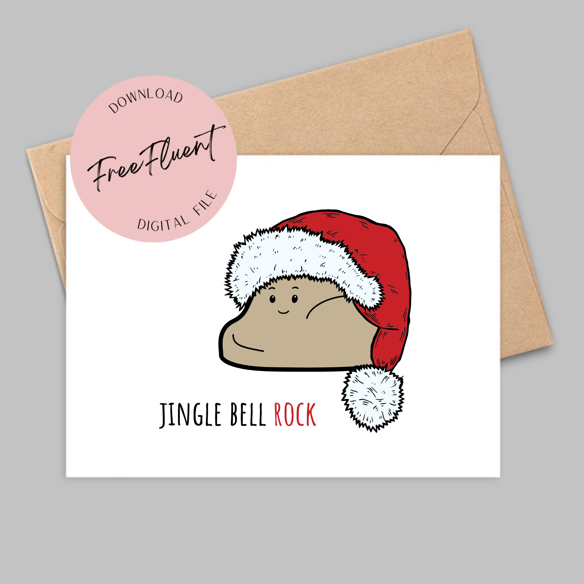 Funny Christmas Card Printable, Christmas Greeting Card, Digital regarding Christmas Card Funny Template