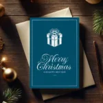 Gift Box Christmas Card Pack – 8 Colour Variations • Levista Throughout Christmas Card Box Template