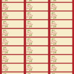 Great Papers   Gift Package Address Labels Merry Christmas 150Ct Throughout Christmas Address Label Template