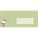 Great Papers Merry Christmas Santa Claus #10 Envelope 40Ct With Christmas 10 Envelope Template