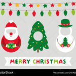 Holiday Face In Hole Party Props   Santa – Lizenzfreie Throughout Christmas Face In Hole Template