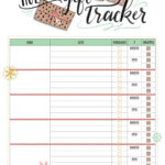 Holiday Gift Tracker Free Download   Lily & Val Living In Christmas Gift Tracker Spreadsheet Template Free