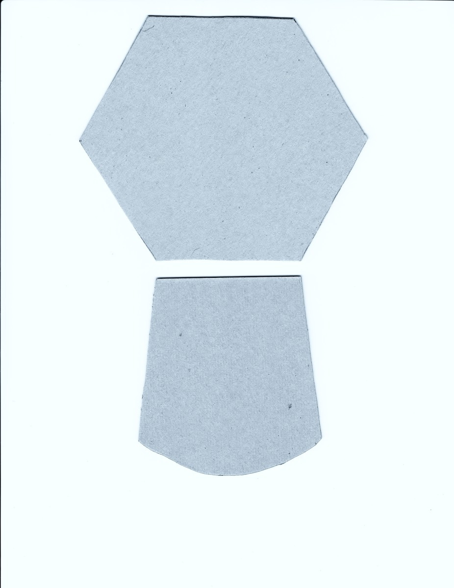 How To Make A Christmas Card Basket: Template And Steps - Hubpages in Christmas Card Basket Template