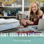 How To Print Your Own Holiday Cards With Canon Pixma With Canon Christmas Card Template