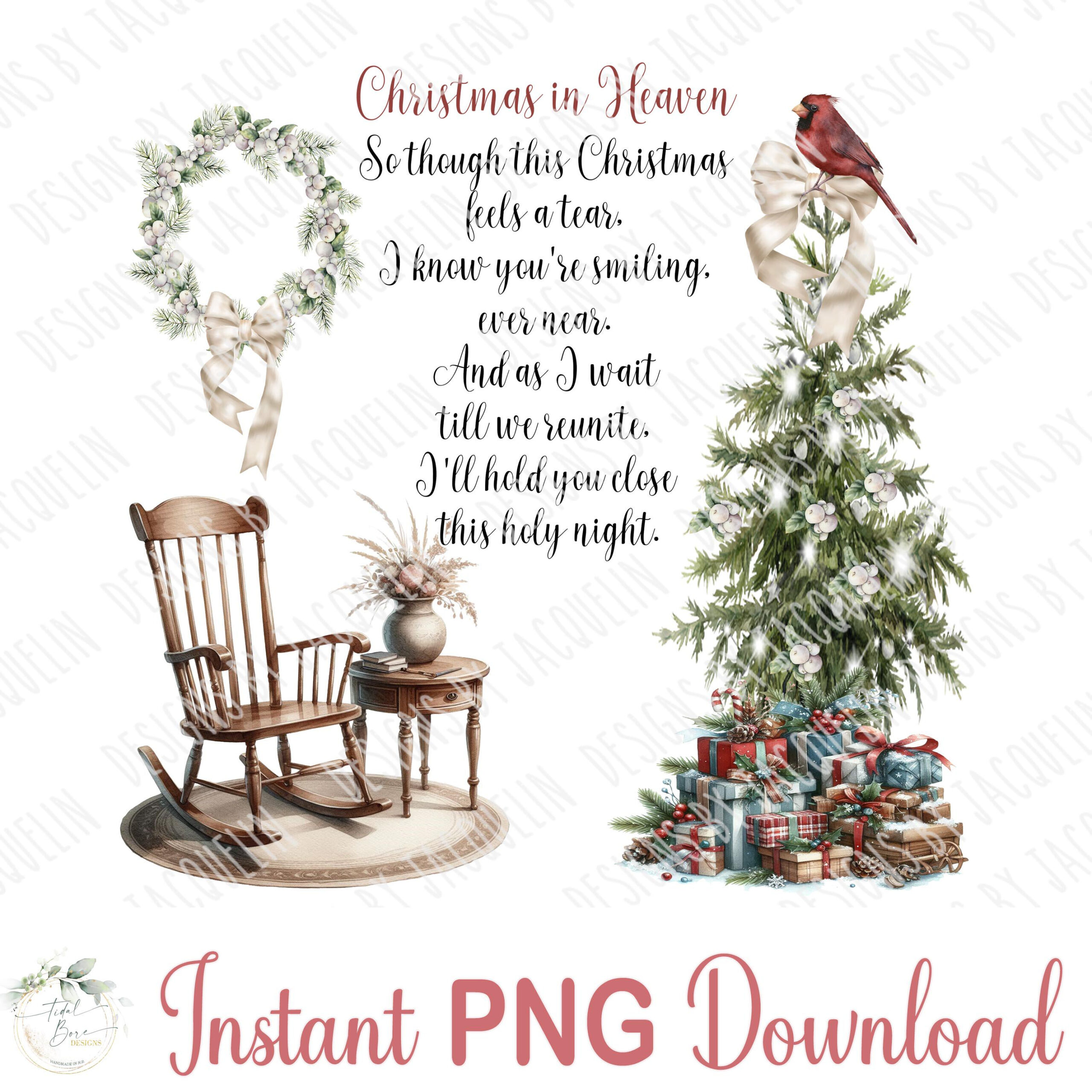 Kardinal-Denkmal Weihnachten Im Himmel, Png, Clip Art, Sublimation with regard to Christmas In Heaven Template