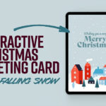 Learn How To Create An Interactive Holiday Greeting Card In Adobe Indesign With Regard To Christmas Card Template Indesign