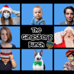 Lustige Brady Style Your Bunch Photoshop Und Canva Template Inside Brady Bunch Christmas Card Template