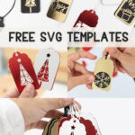 Make Christmas Gift Tags With Cricut | Free Svg Templates Within Christmas Gift Tag Template Cricut