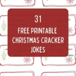 Make Your Own Christmas Crackers With Printable Cracker Jokes For Christmas Cracker Joke Template