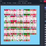 Make Your Own Digital Christmas Advent Calendar Inside Christmas Advent Calendar Video Template