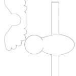 Make Your Own Paper Angel Tree Topper: A Festive Diy Guide Inside Angel Christmas Tree Topper Template