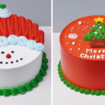 Merry Christmas Cake Decorating Ideas 2023 | Quick Cake Decorating  Tutorials For Merry Christmas With Regard To Christmas Cake Decoration Template