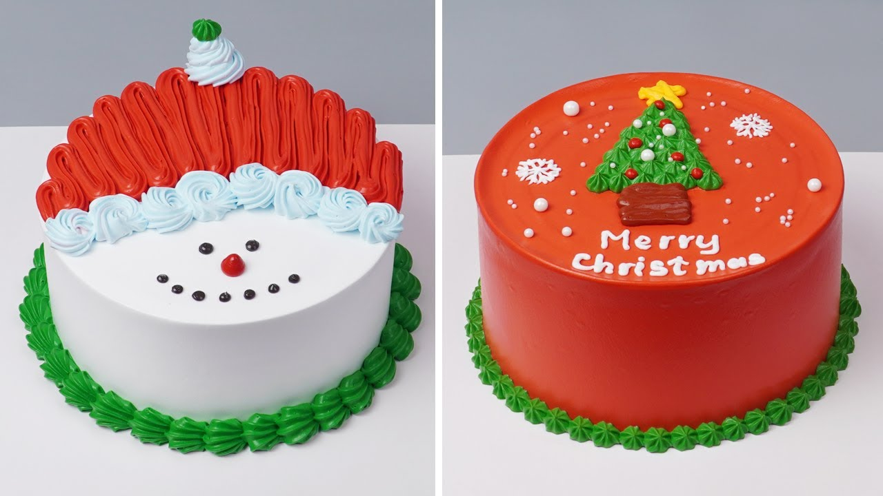 Merry Christmas Cake Decorating Ideas 2023 | Quick Cake Decorating Tutorials For Merry Christmas with regard to Christmas Cake Decoration Template