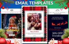 Merry Christmas Email Templates [+ Examples] – Cloudhq pertaining to Christmas Card Email Template Outlook