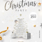 Merry Christmas Party Flyer Template (Psd)   Pixelsdesign Throughout Christmas Flyer Template Photoshop