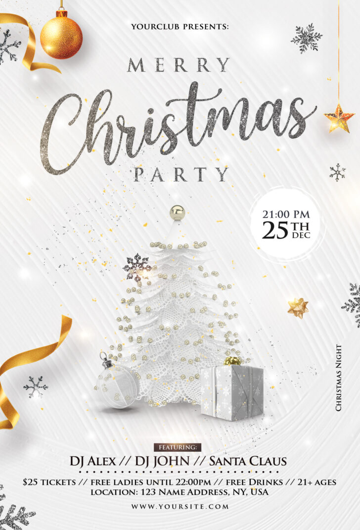 Christmas Flyer Template Photoshop