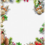 Merry Christmas! Photo Frame 2025 In Psd, Png, For Photoshop, Download In Christmas Frame Template Photoshop