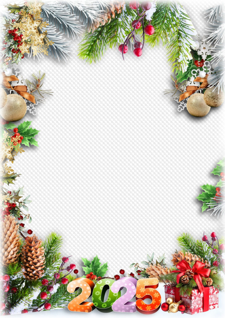 Christmas Frame Template Photoshop Christmas Frame Template Photoshop