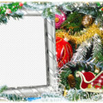 Multilayer Christmas Frame ( Psd, Png ) Intended For Christmas Frame Template Photoshop