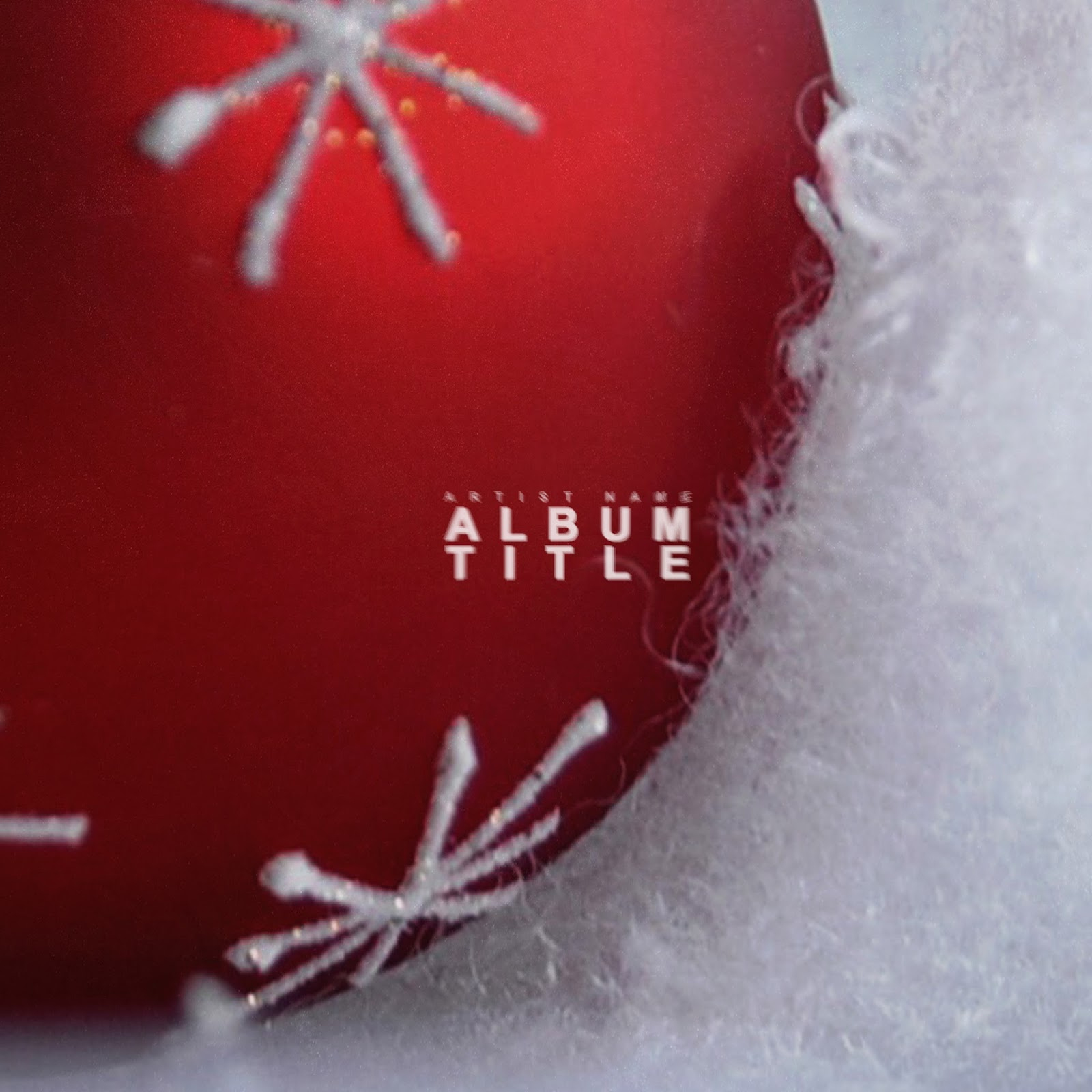 Music Single/Album/Mixtape/Cd Cover Artwork Graphic Design pertaining to Christmas Cd Cover Template