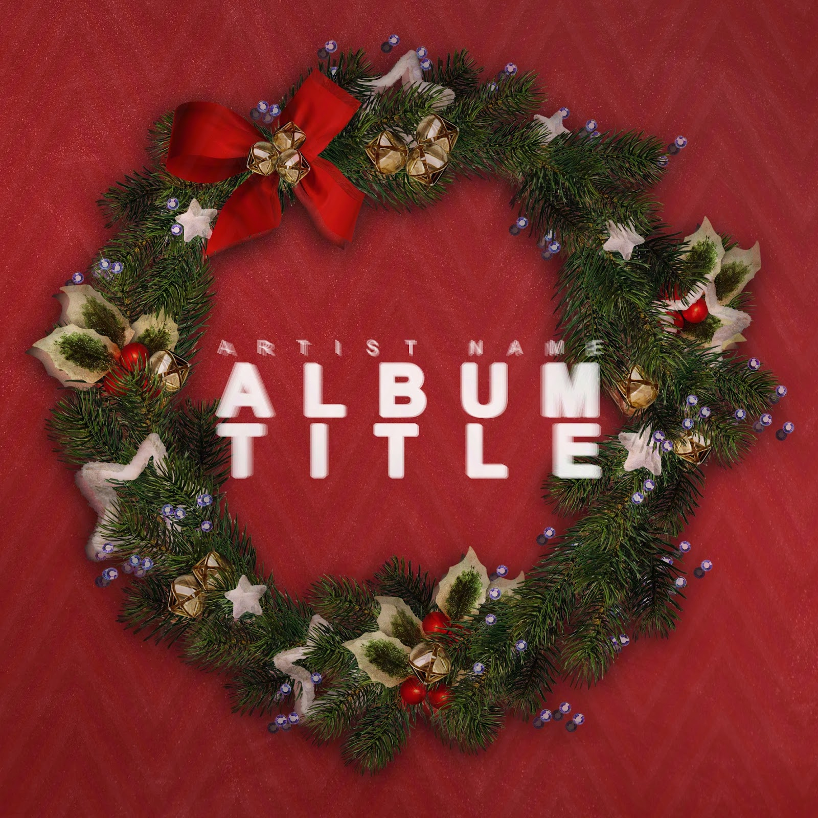 Music Single/Album/Mixtape/Cd Cover Artwork Graphic Design with regard to Christmas Album Cover Template