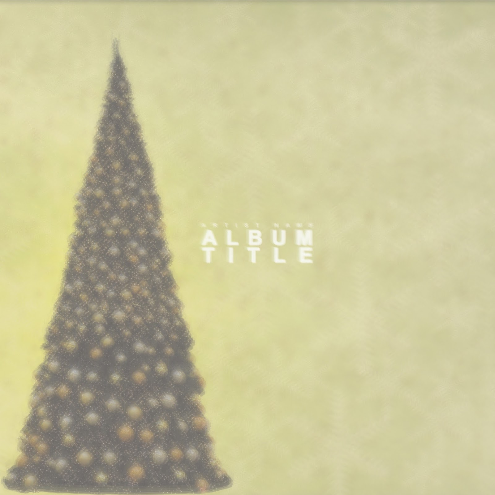 Music Single/Album/Mixtape/Cd Cover Artwork Graphic Design within Christmas Album Cover Template