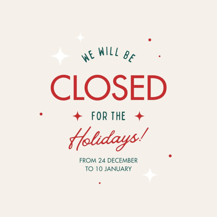 Christmas Holiday Notice Template Christmas Holiday Notice Template