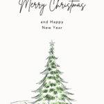 Page 2   Customize 1,237+ Simple Christmas Card Templates Online In Aesthetic Christmas Card Template