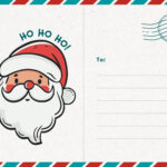 Page 2   Free And Customizable Santa Claus Templates Intended For Christmas Card From Santa Template