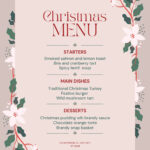 Page 2   Free Printable And Customizable Dinner Party Menu With Regard To Christmas Dinner Party Menu Template