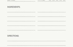 Page 3 – Free, Custom Printable Recipe Card Templates Online | Canva within Blank Christmas Recipe Card Template